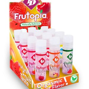 ID FRUTOPIA DISPLAY 12 ASSORTED BOTTLES OUT UNTIL MID JULY