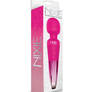 NIXIE WAND MASSAGER PINK OMBRE METALLIC