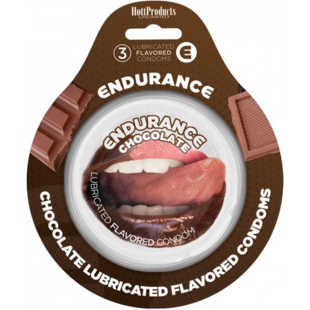 HO2098endurancecondomschocolate3pk