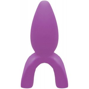TONGUE STAR STEALTH RIDER TONGUE VIBE W/ CONTOURED PLEASURE TIP PURPLE