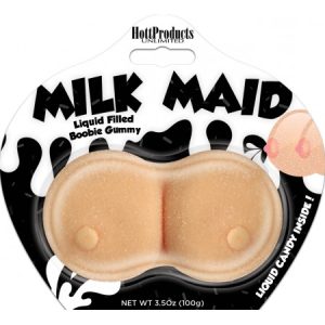 CUM SHOTS MILK MAID LIQUID FILLED GUMMY BOOBS