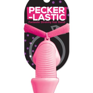 PECKER LASTICK HAIR TIE PINK