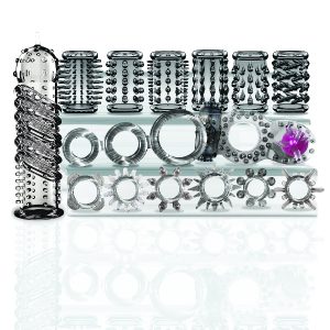 TRY-CURIOUS COCK RING & SLEEVE SET