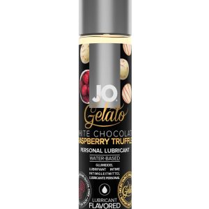 JO GELATO WHITE CHOCOLATE RASPBERRY TRUFFLE WATER BASED LUBE 1 OZ