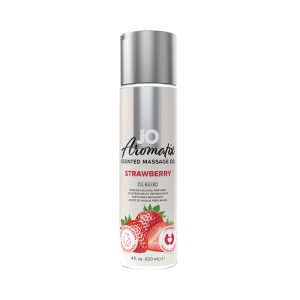 JO AROMATIX STRAWBERRY MASSAGE OIL 4OZ