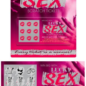 LUCKY SEX SCRATCH TICKETS