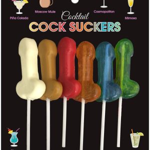 COCKTAIL COCK SUCKERS 6 PCS