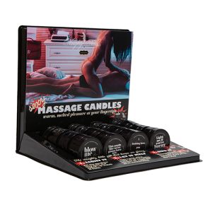 MASSAGE CANDLE 2OZ PREPACK DISPLAY