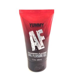 YUMMY AF ORAL PLEASURE GEL STRAWBERRY 2.2OZ