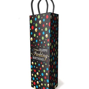 HAPPY F'ING BIRTHDAY WINE GIFT BAG