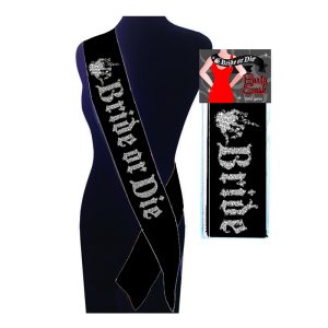 BRIDE OR DIE SASH