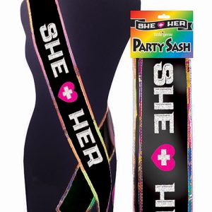 (WD) SHE + HER SASH