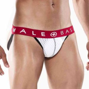 (WD) MB SPOT JOCKSTRAP WHITE X