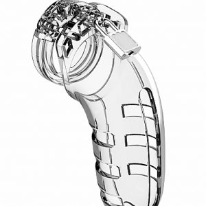 MANCAGE CHASTITY 5.5IN TRANSPARENT MODEL 6