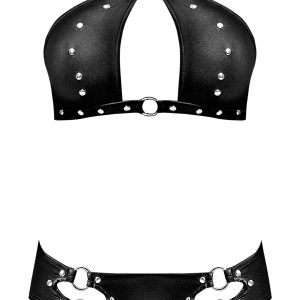 LUST FETISH JUNO BLACK L/XL