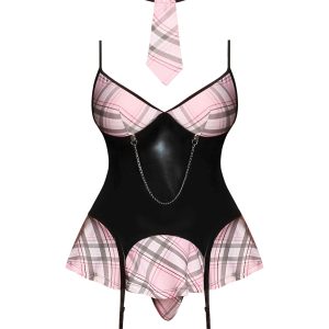 FLIRTY FRESHMAN PINK PLAID L/XL (CHEAP THRILLS)