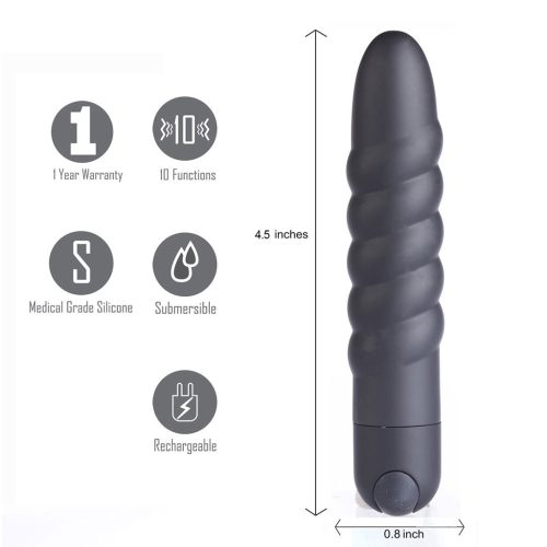 MTMA331BLKlolatwistybulletvibrator