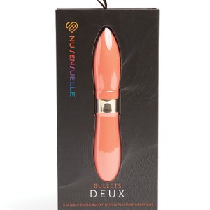 SENSUELLE DOUBLE ENDED DEUX BULLET CORAL