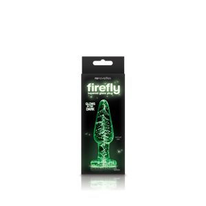 (WD) FIREFLY GLASS TAPERED PLU MEDIUM CLEAR
