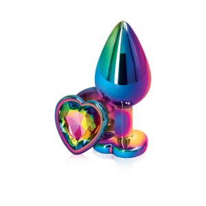 REAR ASSETS MULTICOLOR HEART MEDIUM RAINBOW