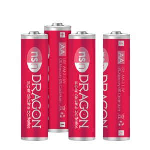 DRAGON 4PK ALKALINE AA BATTERIES