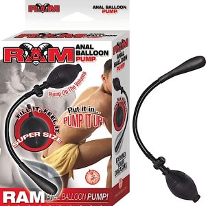 RAM ANAL BALLOON PUMP BLACK