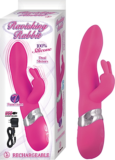 NW24961rashingrabbitvibratorpink
