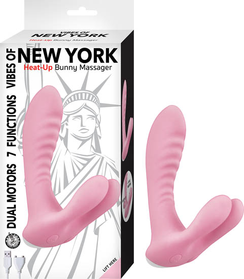 NW29131vibesofnyheatupbunnyvibratorpink