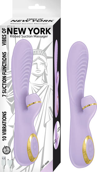 NW29142vibeofnyribbedsuctionmassagerpurplevibrator