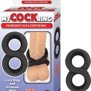 MY COCKRING FIGURE EIGHT COCK & SCROTUM RING