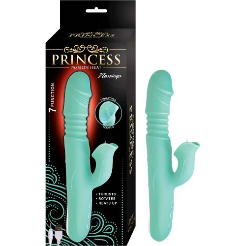 NW30612princessrabbitvibratoraquagreen