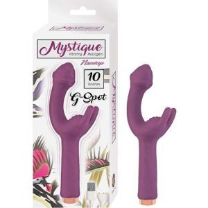 MYSTIQUE VIBRATING G-SPOT EGGPLANT