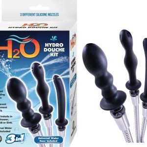 H2O HYDRO DOUCHE KIT BLACK