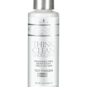 THINK CLEAN THOUGHTS TOY POWDER 2 OZ BOTTLE