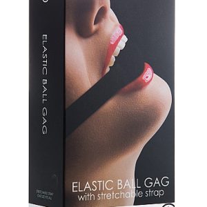 ELASTIC BALL GAG BLACK