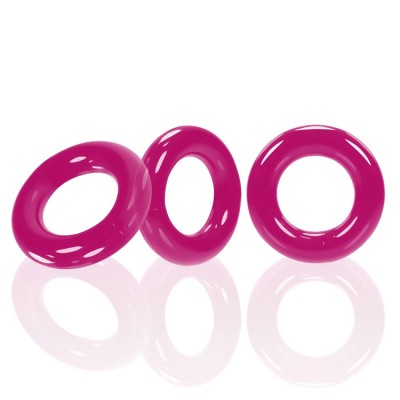 OX3047willyrings3pkcockringspink
