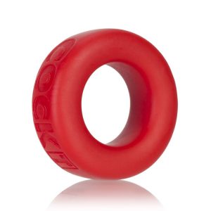COCK-T SMALL COMFORT COCKRING ATOMIC JOCK/OXBALLS SILICONE SMOOSH RED(NET)