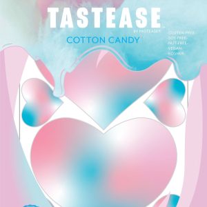 TASTEASE COTTON CANDY EDIBLE NIPPLE PASTIES & PECKER WRAPS