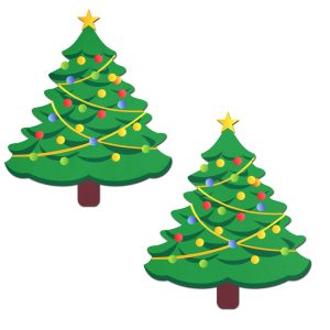 PASTEASE CHRISTMAS TREES