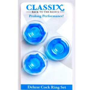 CLASSIX DELUXE COCK RING SET SET