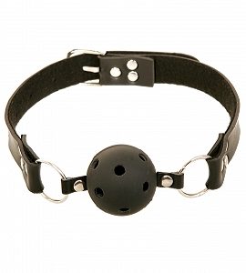 FETISH FANTASY BREATHABLE BALL GAG W/ ADJUSTABLE STRAP
