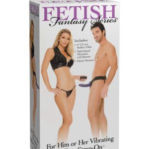 FETISH FANTASY HOLLOW STRAP ON FOR HIM OR HER VIBRATIN