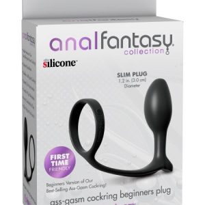ANAL FANTASY ASS GASM COCK RING BEGINNERS PLUG