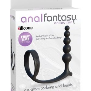 ANAL FANTASY ASS-GASM COCKRING ANAL BEADS