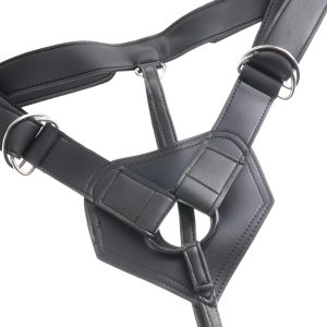 KING COCK STRAP ON HARNESS W/ 8 IN COCK LIGHT
