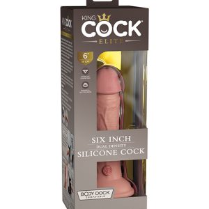 KING COCK ELITE 6 IN DUAL DENSITY LIGHT
