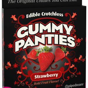 EDIBLE CROTCHLESS GUMMY PANTIES-STRAWBERRY