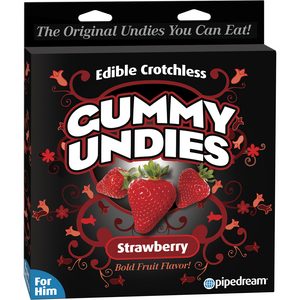 EDIBLE MALE GUMMY UNDIES STRAWBERRY