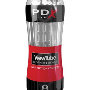 PDX ELITE VIEWTUBE SEE-THRU STROKER