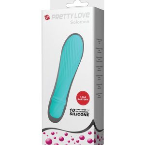 PRETTY LOVE SOLOMON 10 FUNCTION VIBRATOR TEAL